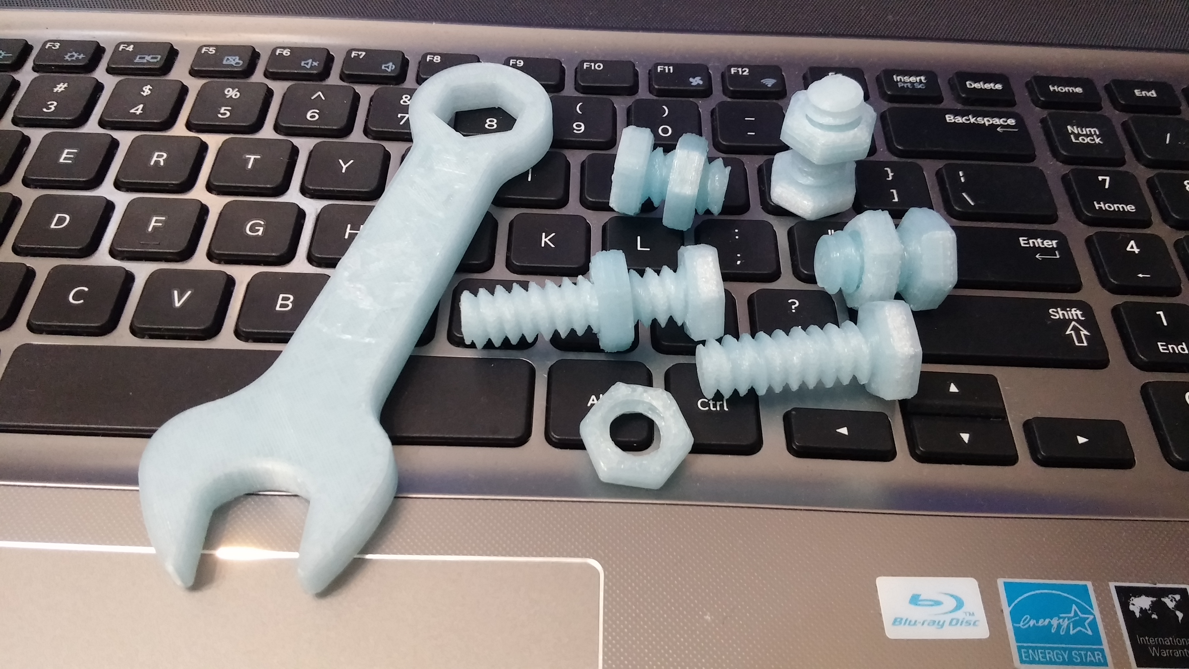 screw & nut & tool