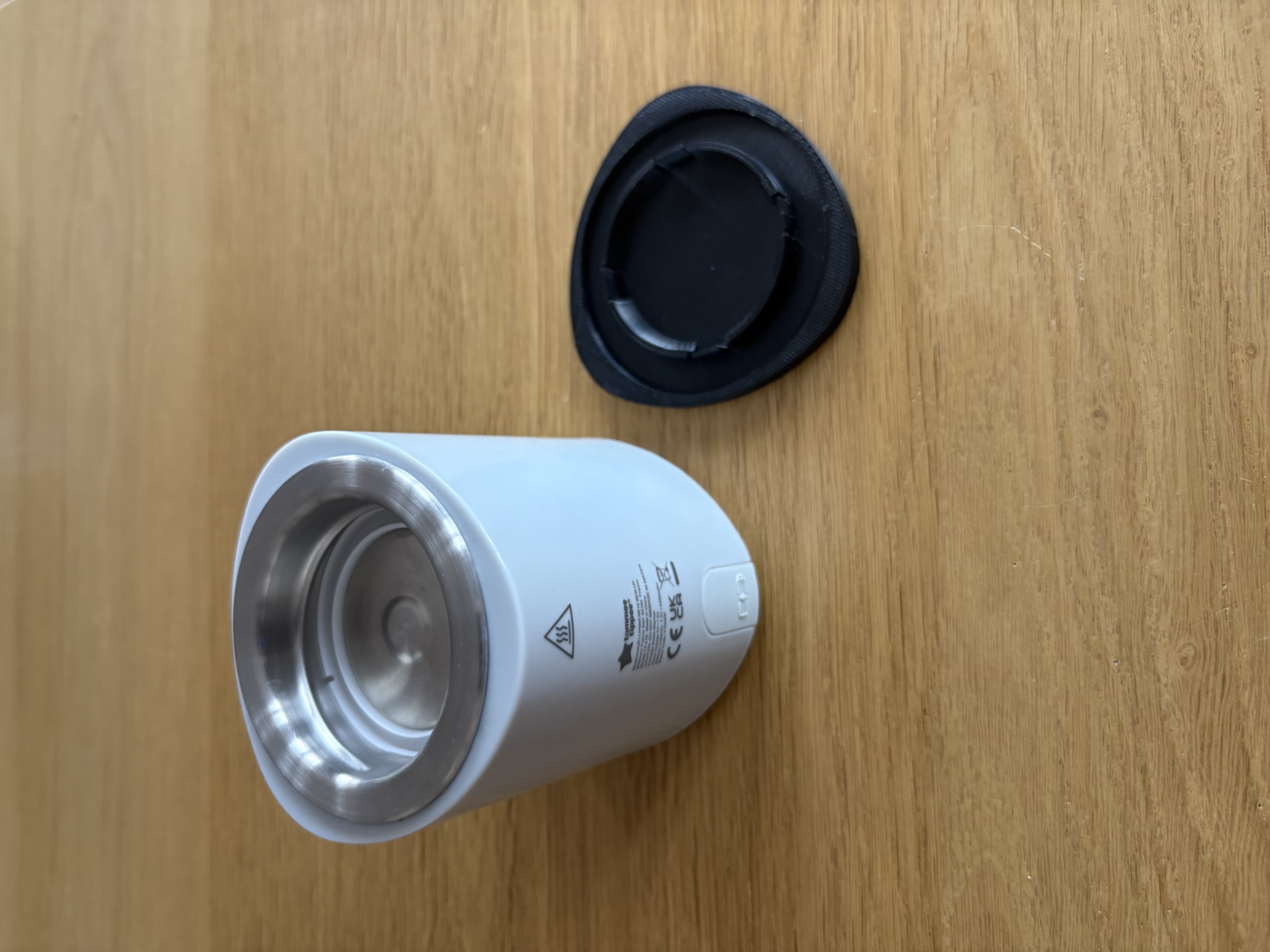 Tommee Tippee baby bottle warmer lid