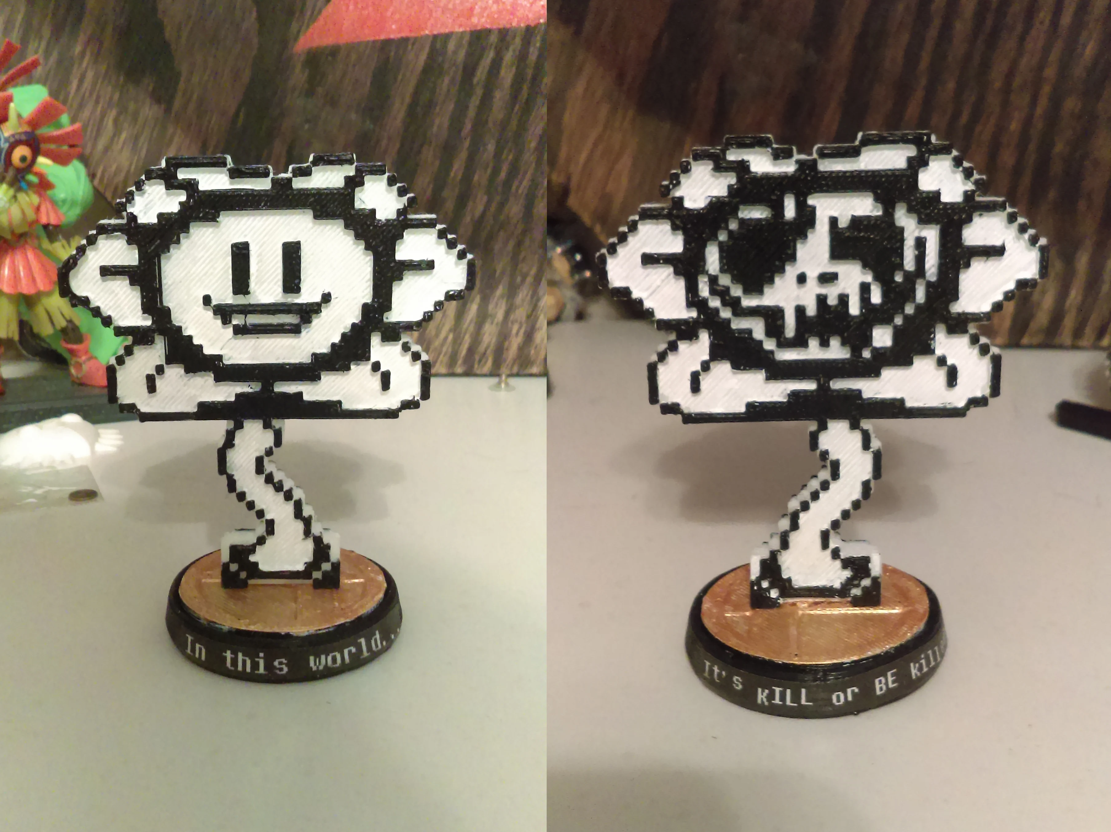 Undertale - Flowey Double-Sided Figure