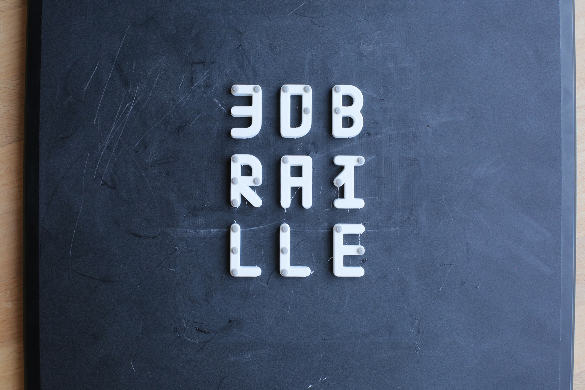 The 3D Printable Braille Typeface Project