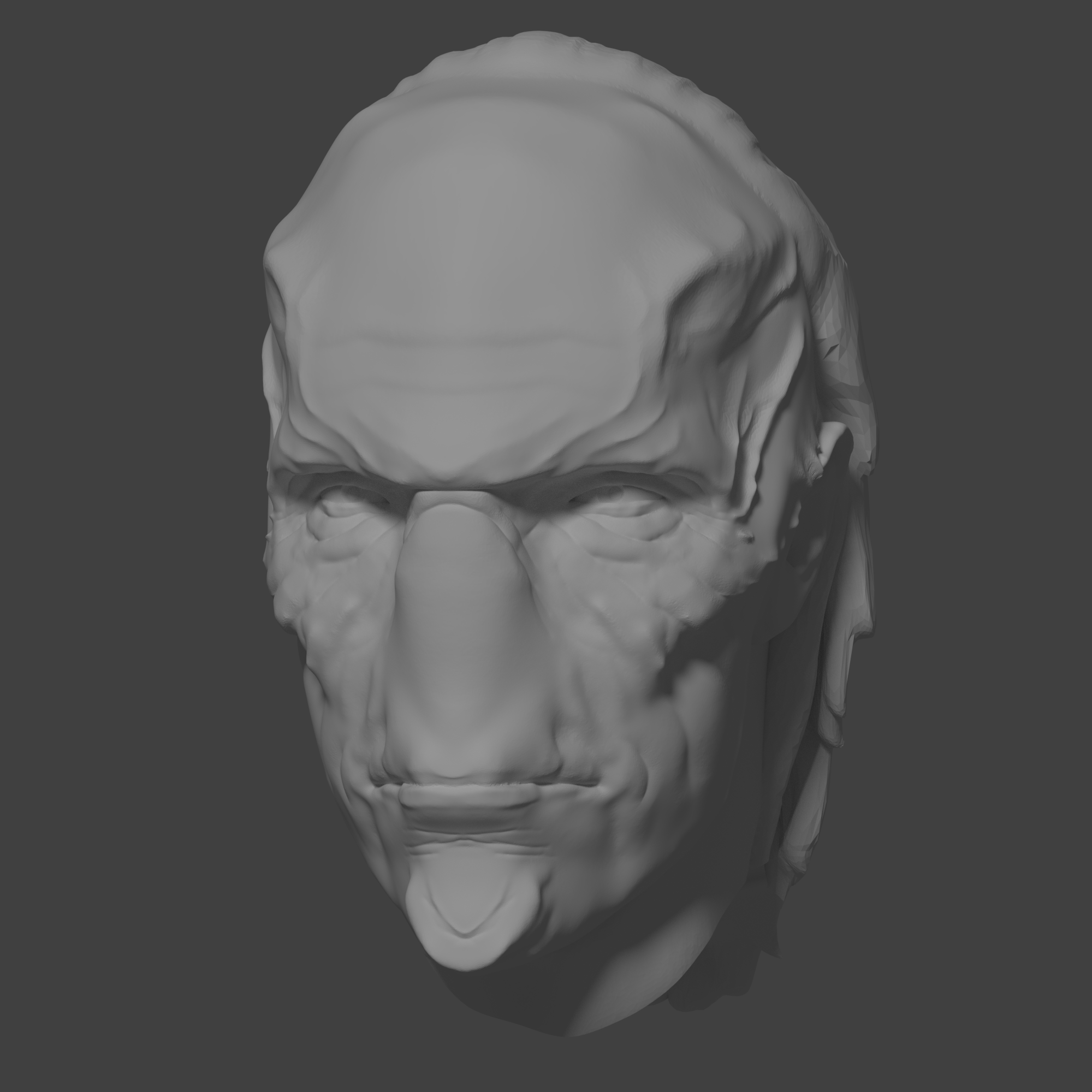 alternate head for happymoon's ebony maw from avengers infinity war