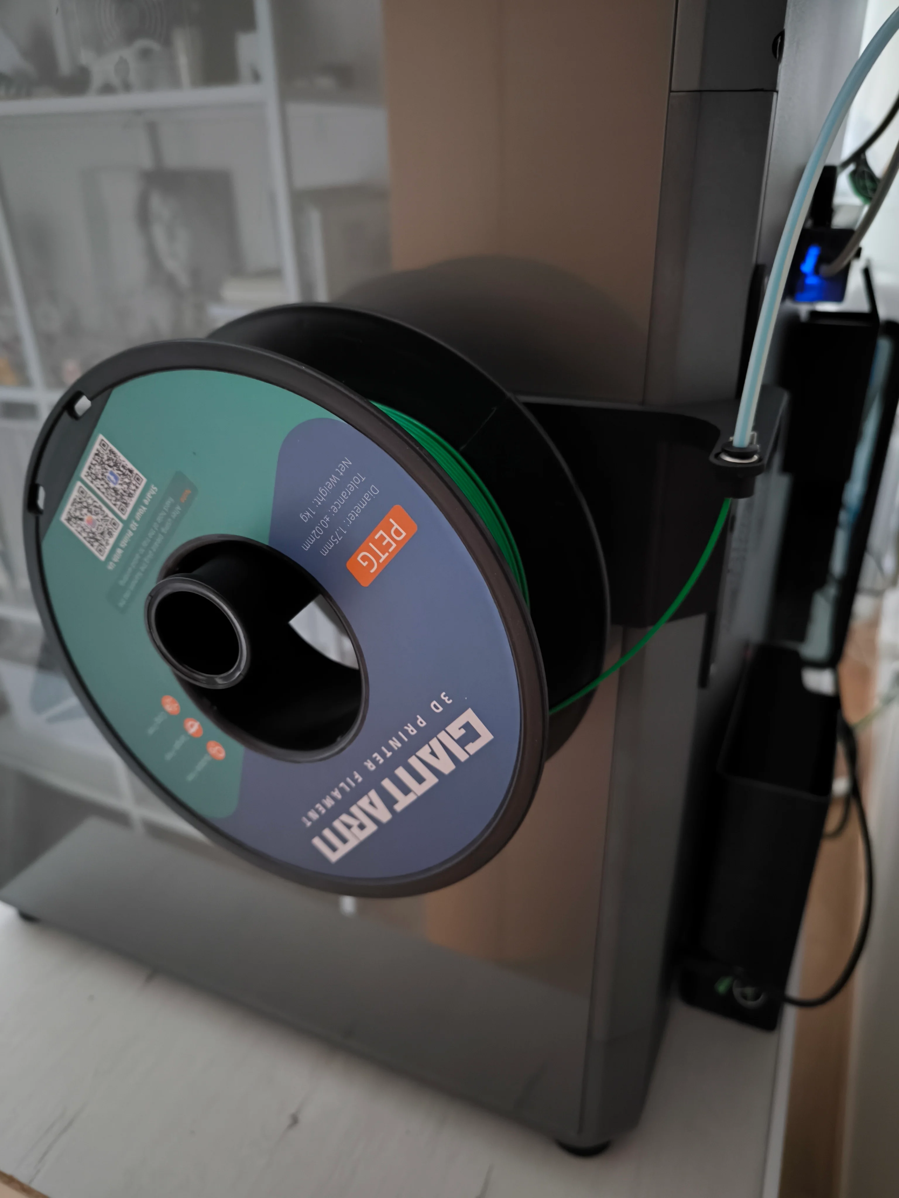 K2 Plus external spool holder