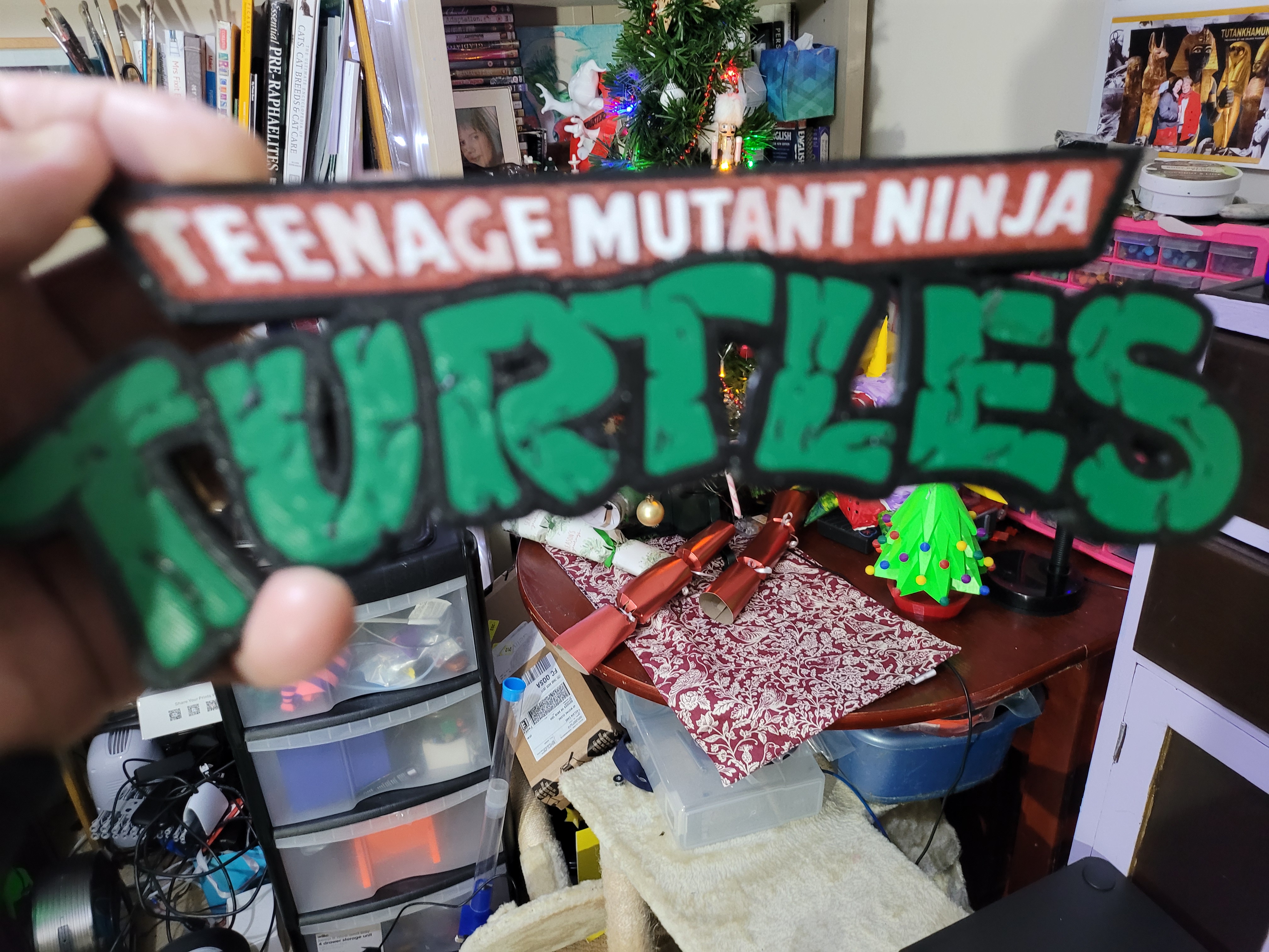 Teenage Mutant Ninja Turtles logo - Multi colour