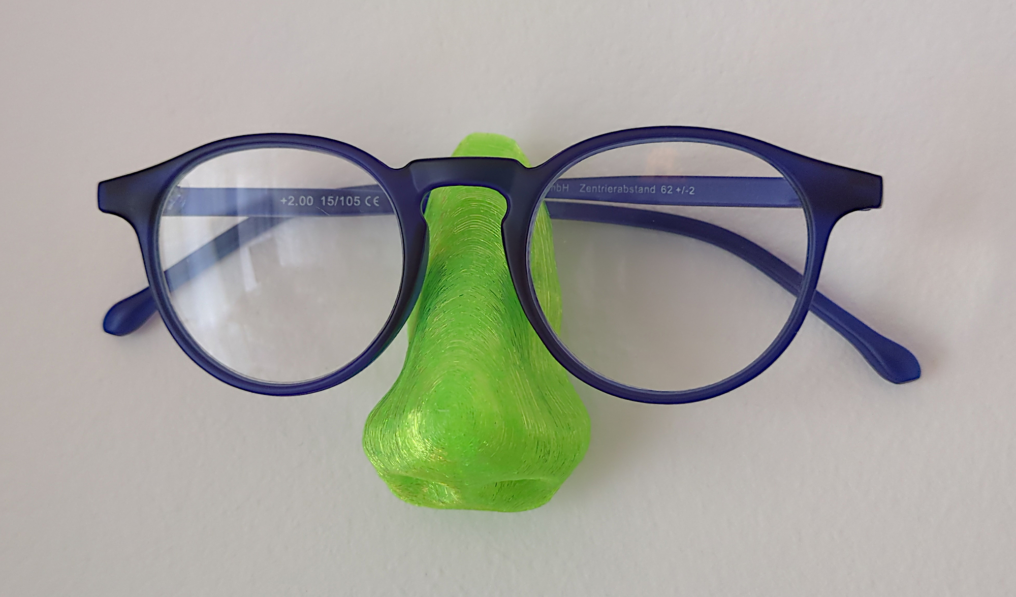 Glasses Holder Taped To Wall