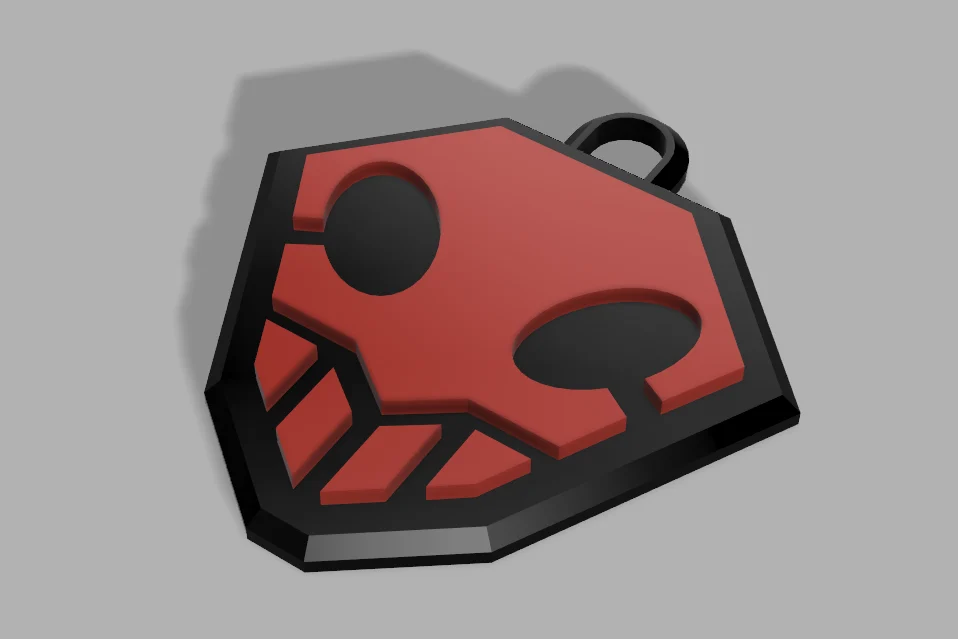 Hollow keychain (Bleach)