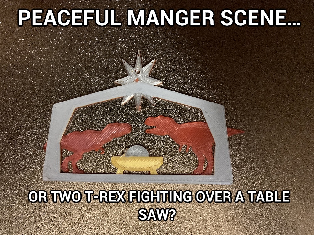 T-Rex Nativity