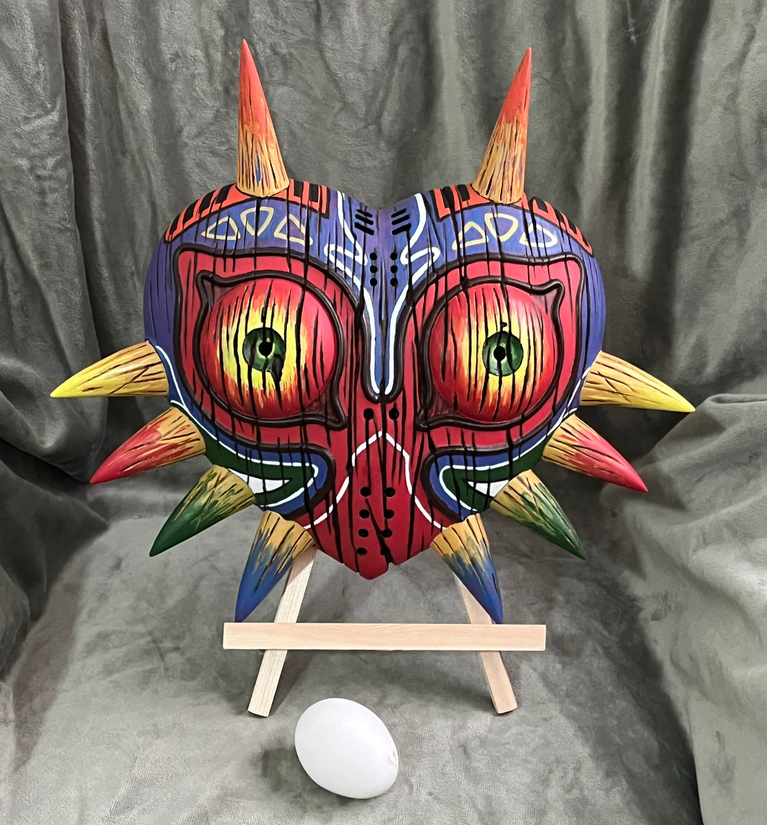 Majoras Mask HD model with Woodgrain