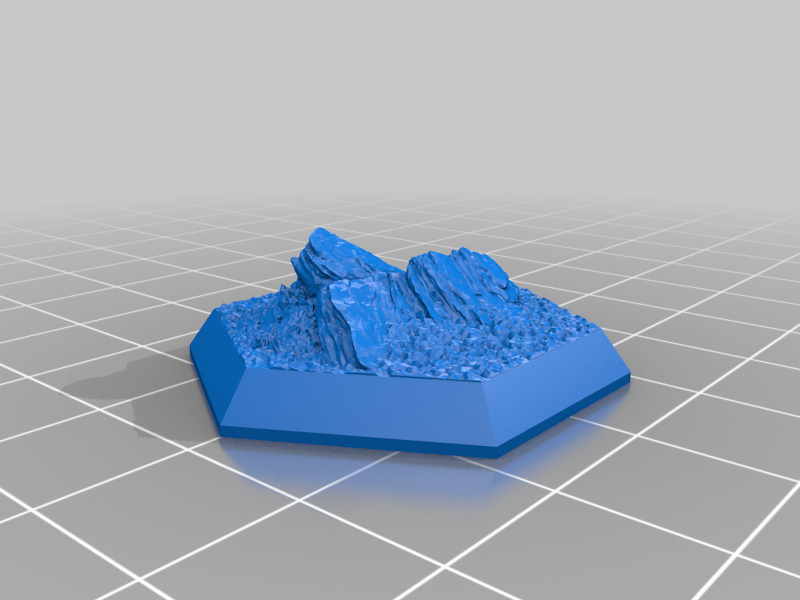 Hex Base - Rocky Set