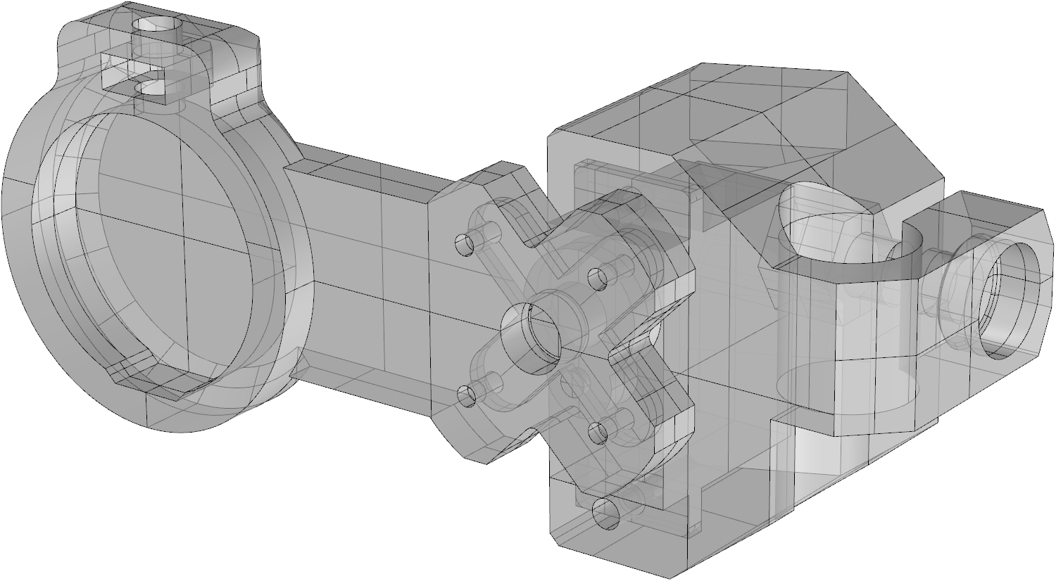 Beam Blocker - Motorized Mirror Mount