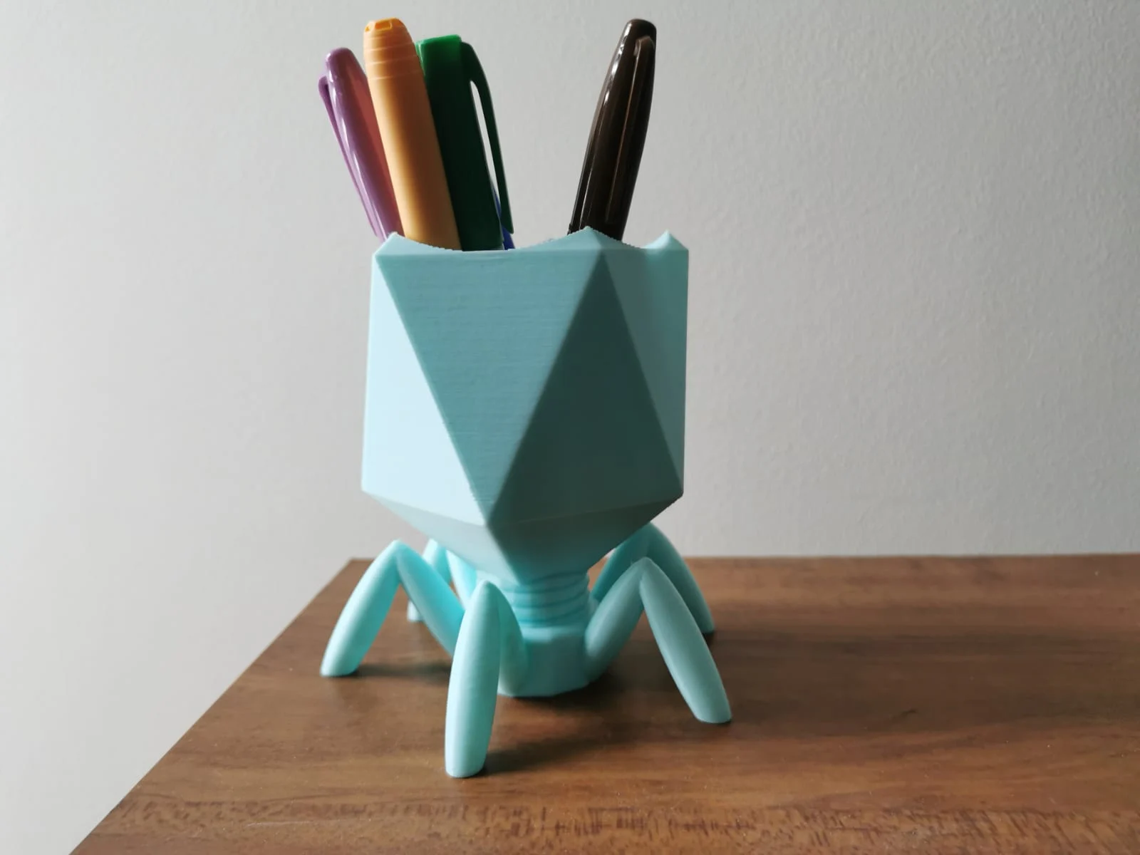 T4 bacteriophage pen holder