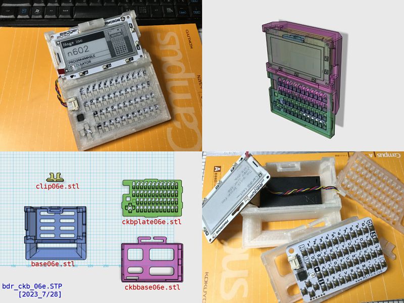 PIMORONI Badger 2040 W + mini Keyboard case
