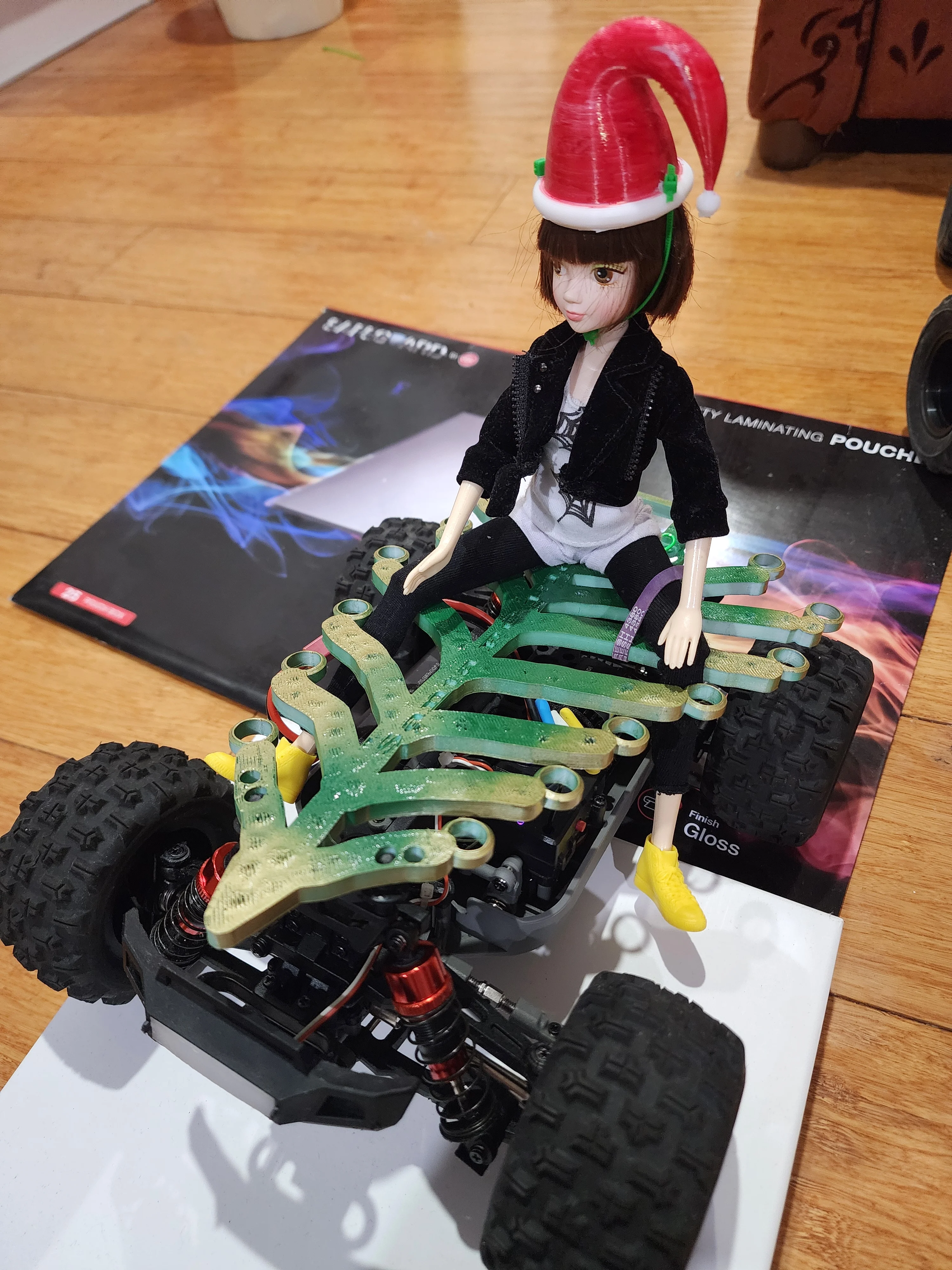 RC Car Christmas Tree Body for 1/16 and 1/12 models