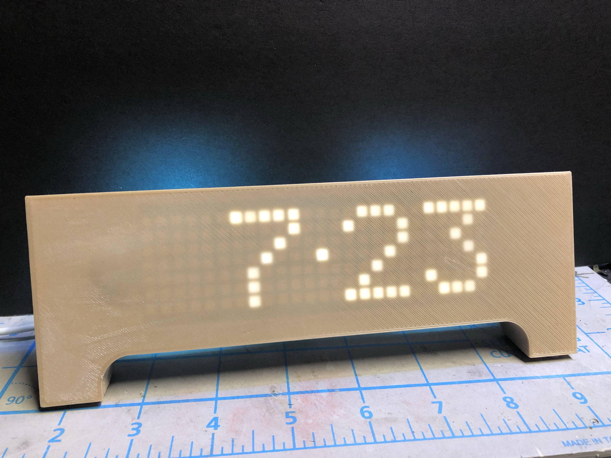 Geekcreit DS3231 Multifunction LED Matrix Clock Kit Case