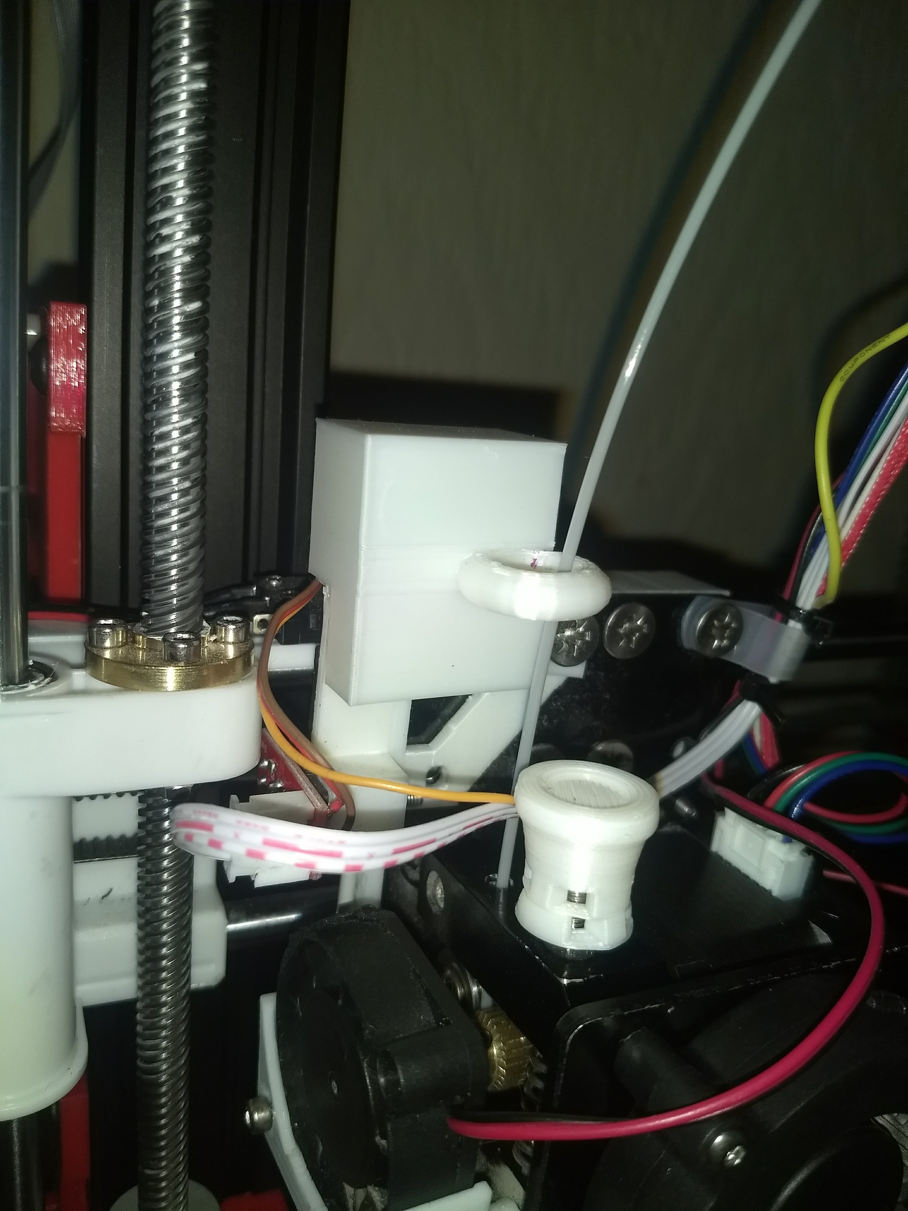 Optical Probe Cover with Filament Guide