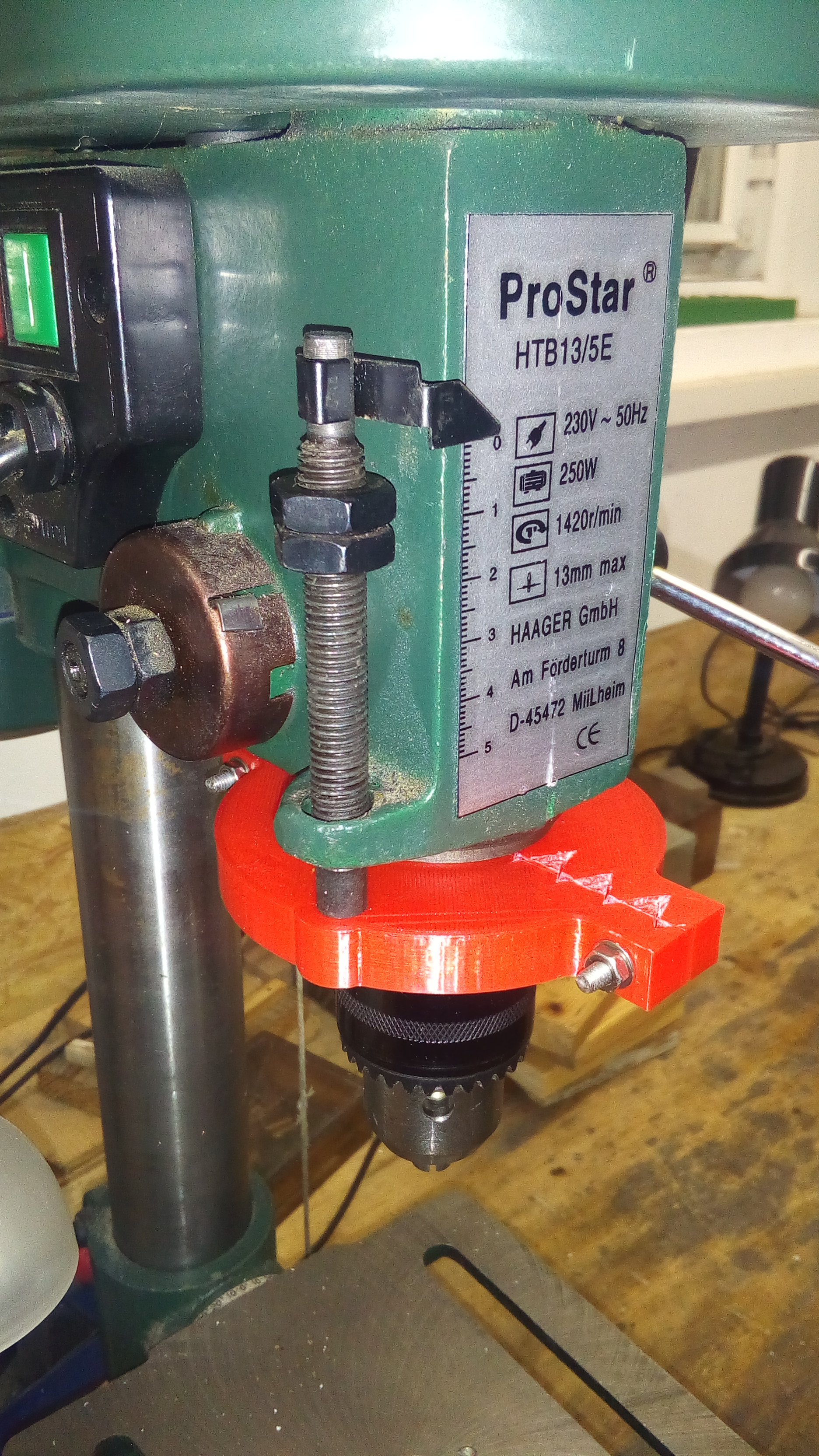 Drill Press Depth Stop / Tiefenanschlag Tischbohrmaschine