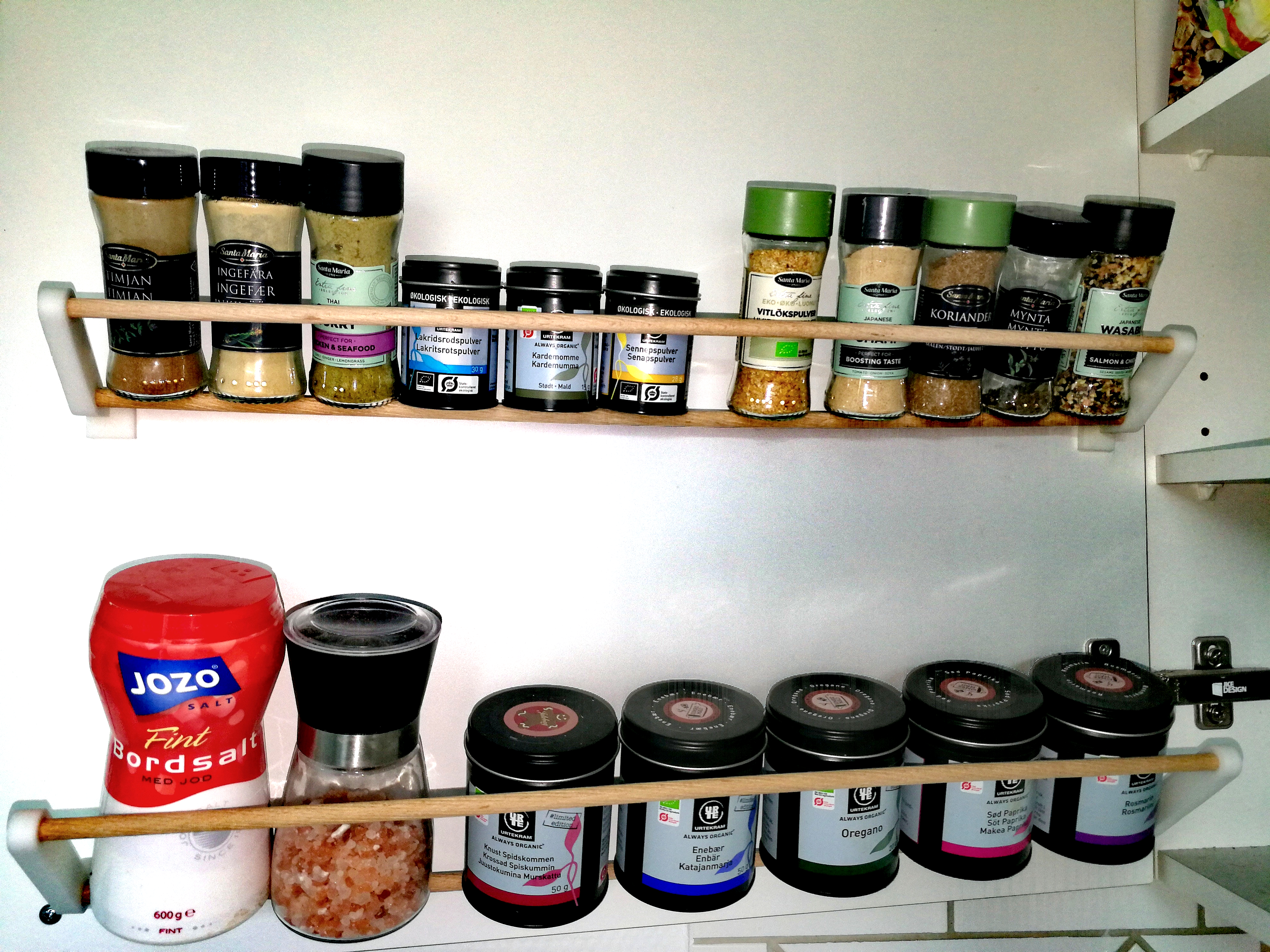 Customizable spice rack