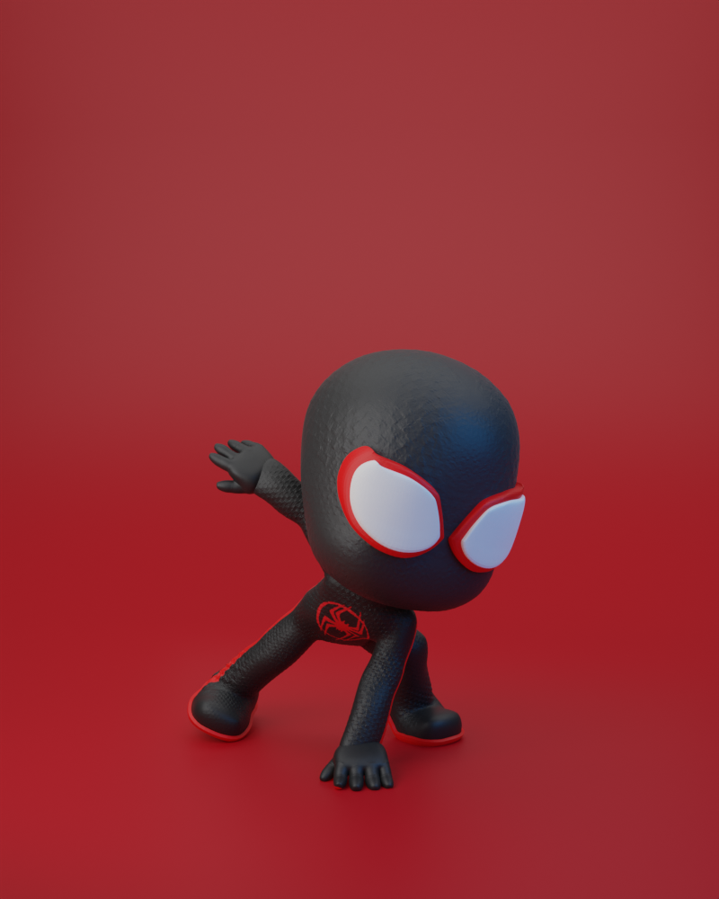 Chibit 045 : SPIDER-MILES (ACROSSSPIDERVERSE)