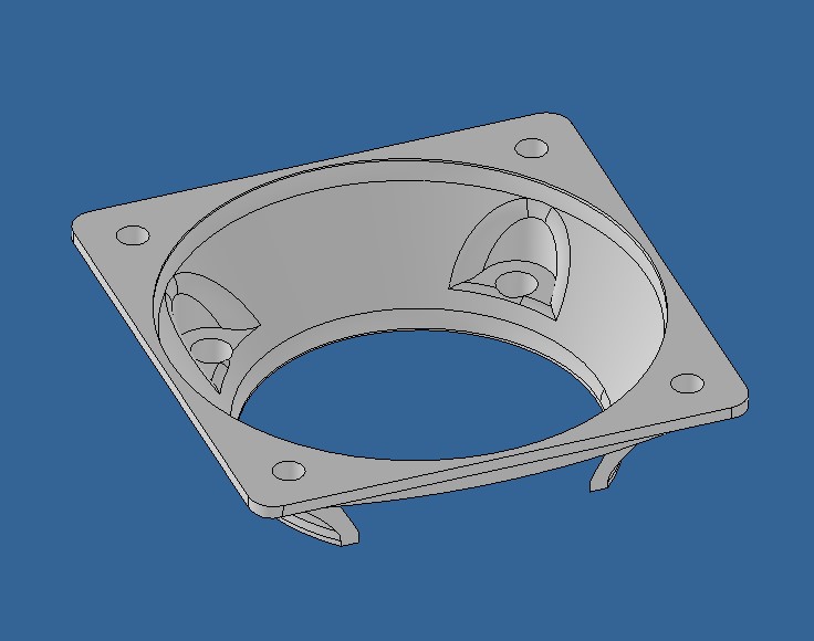 Creality CR 6 SE Hotend Fan Duct Adapter 40mm