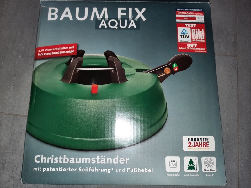 Repair christmas tree stand "Baum Fix"