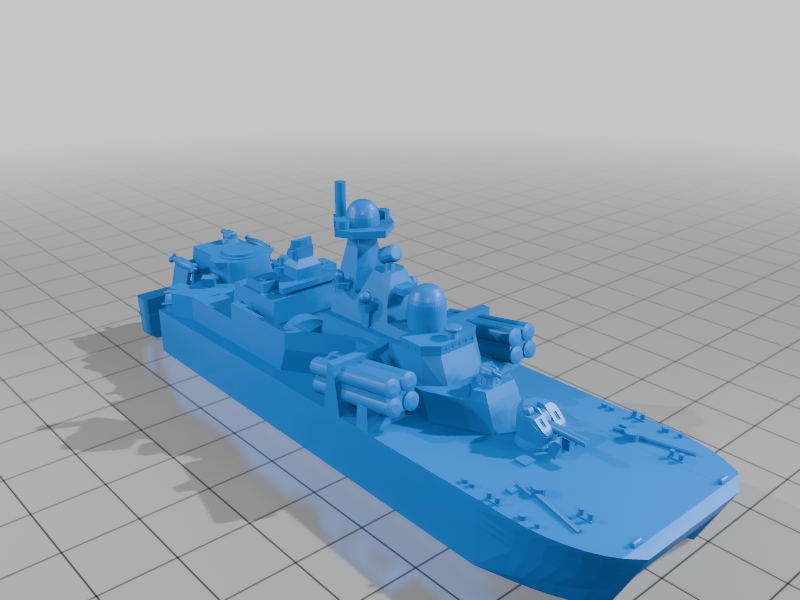 Soviet Bora Class Missile Corvette (1/600 and 1/1250)