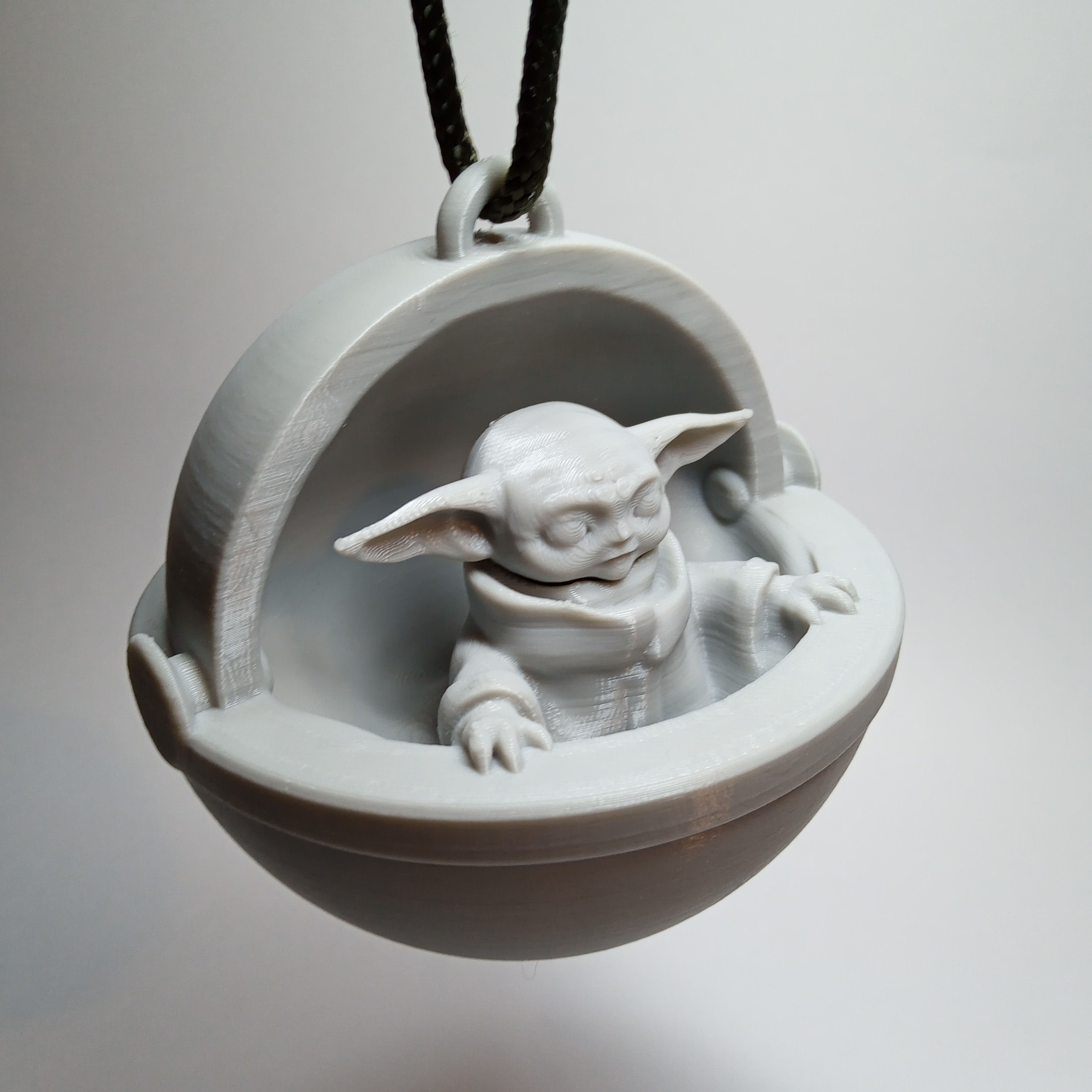Baby Yoda Xmas Bauble