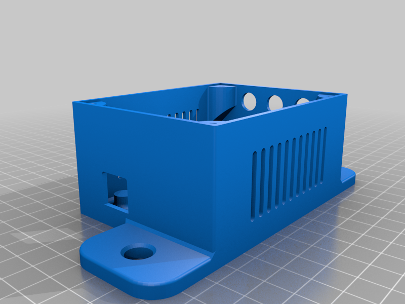 Boitier pour simulateur de vent. Wind simulator eletronic housing