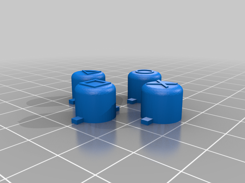 Play station controller buttons(XOTriangleSquare only)