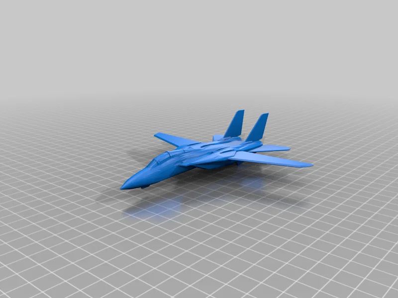 f 14 from top gun with hole for stand