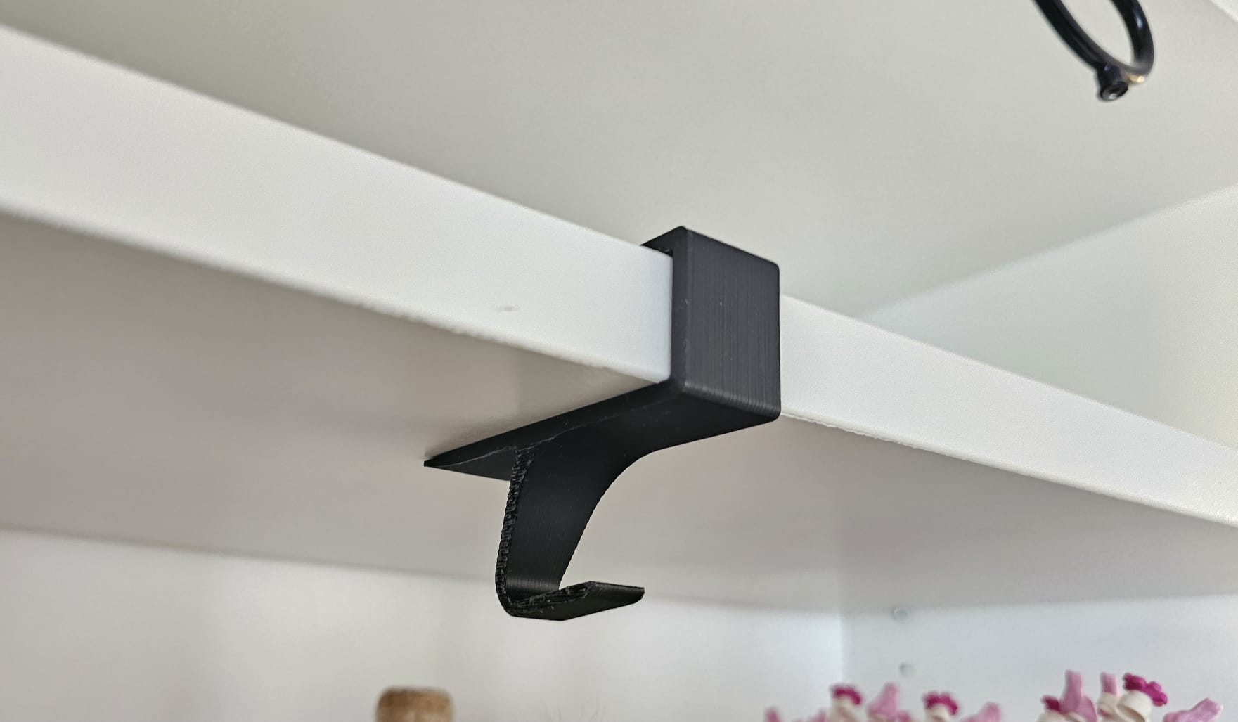 Hook Shelf Mount for Billy Bookcase (Adjustable)