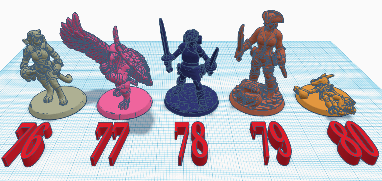 D&D Miniature Pack 6
