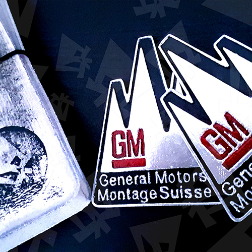 General Motors Opel Montage Suisse Badge