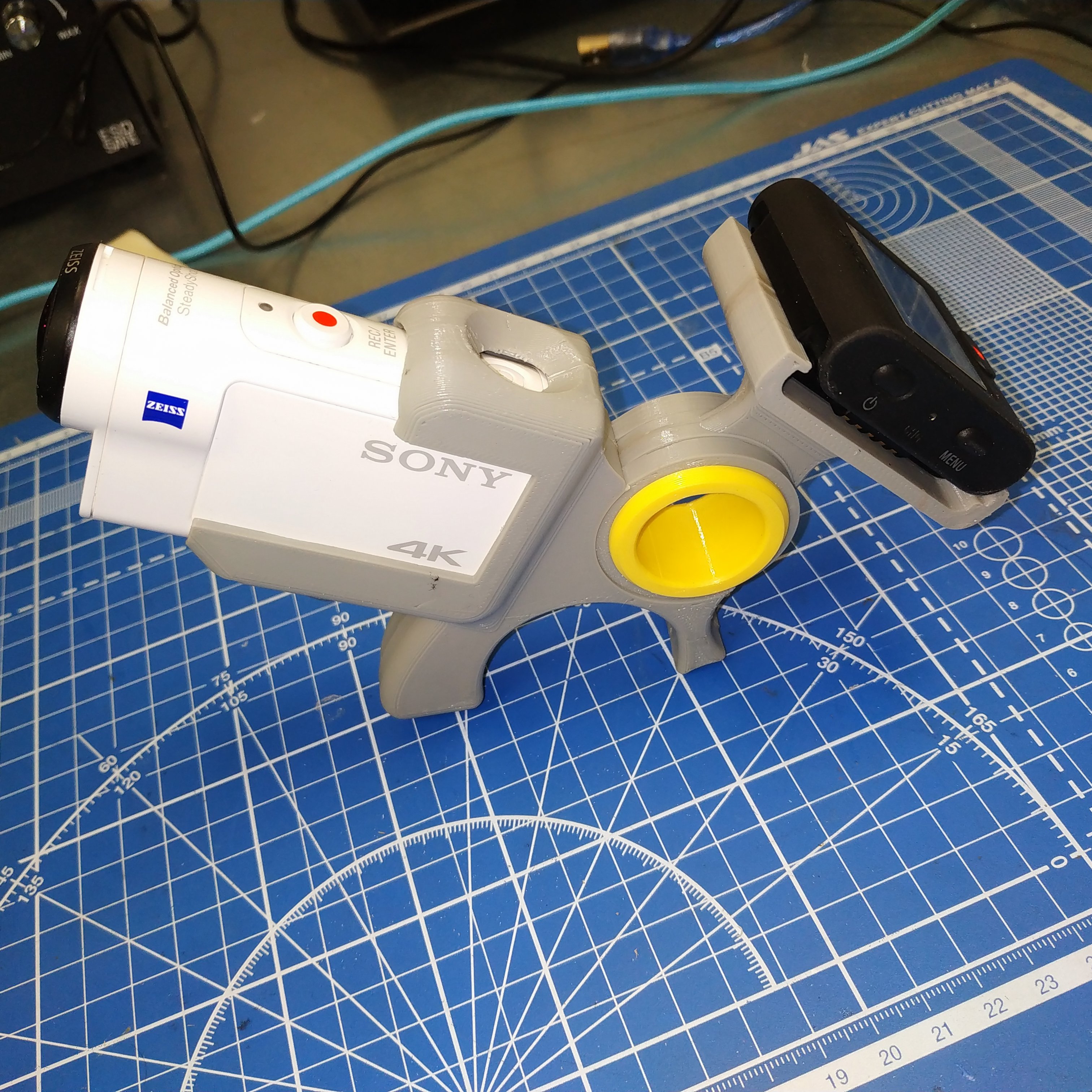 Grip for action camera Sony fdr x3000r (AS300)