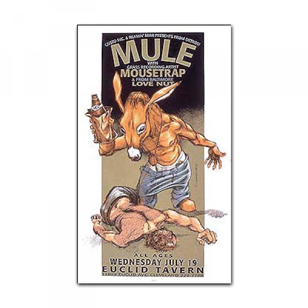 Derek Hess - Mule Figure