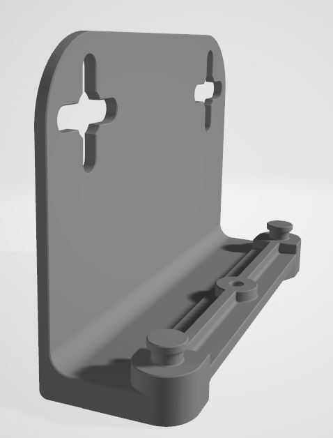 Thinner Wall mounting bracket for Verizon Quantum Gateway G1100 router
