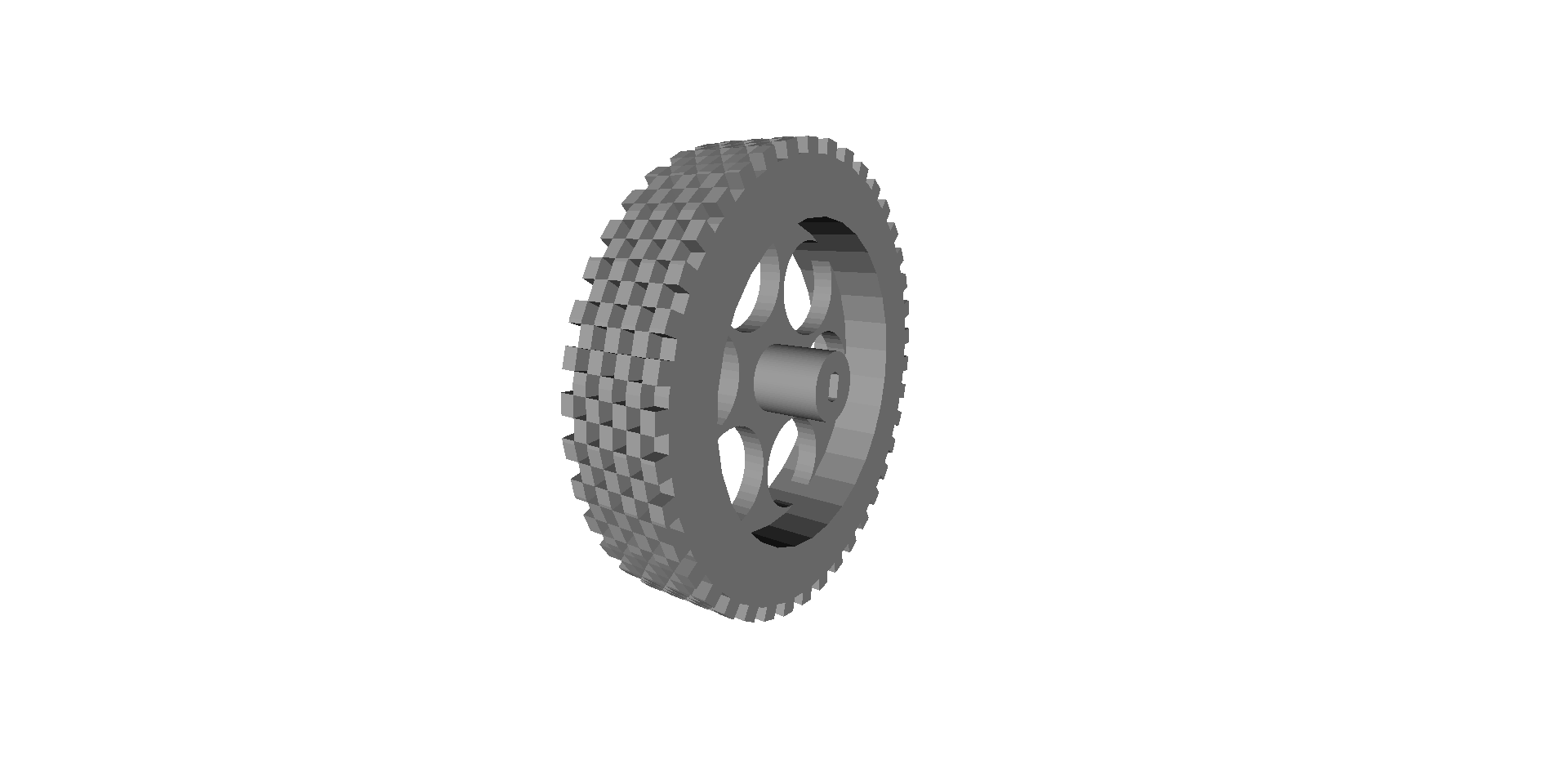 28BYJ-48 Stepper Motor Wheel
