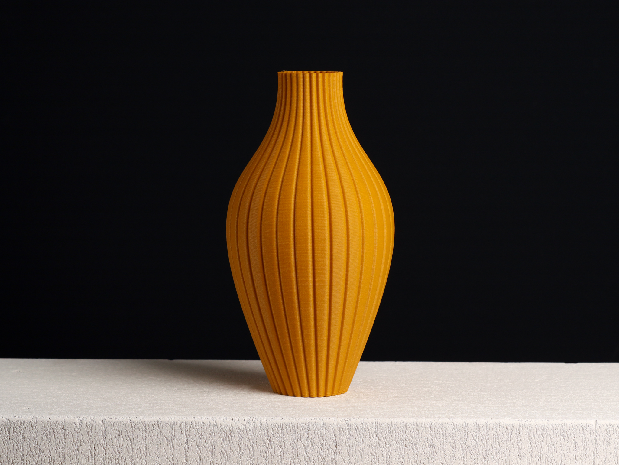 Striped Bulb Vase, Vase Mode, Slimprint