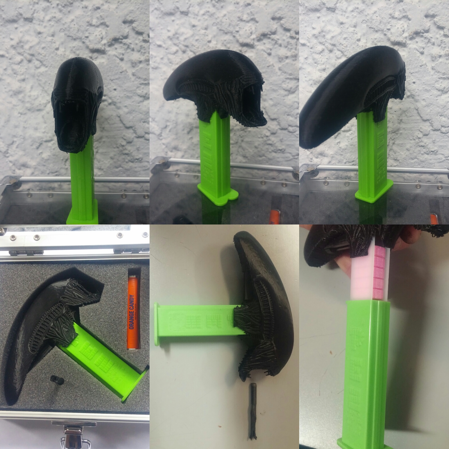 Working Alien Pez Dispensor