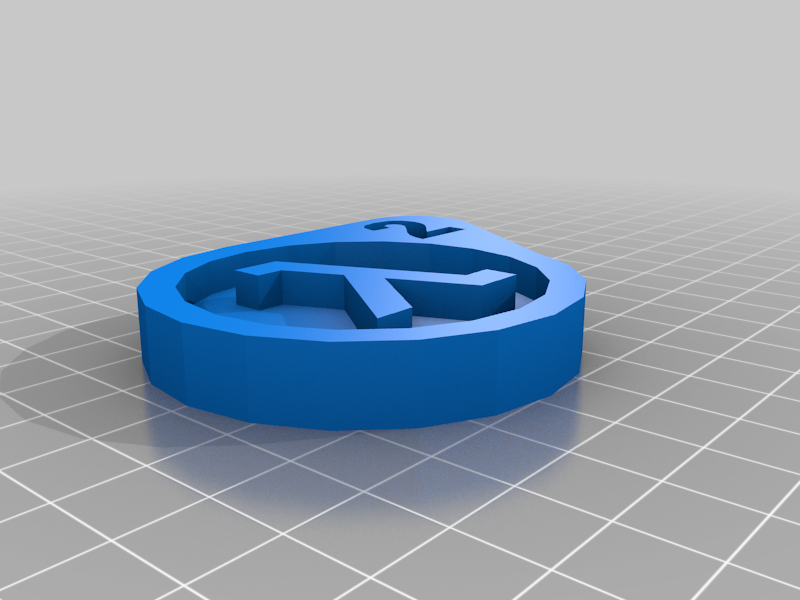 Half Life 2 Logo (with keychain version)