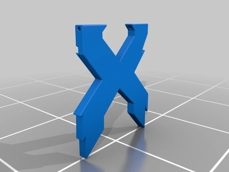 Excision Logo Kandi Necklace Charm (Large)