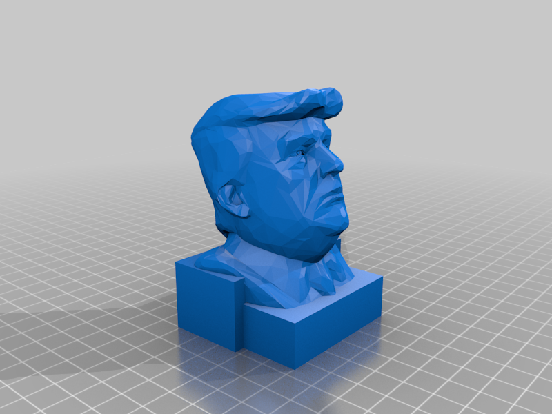Donald J Trump Bust