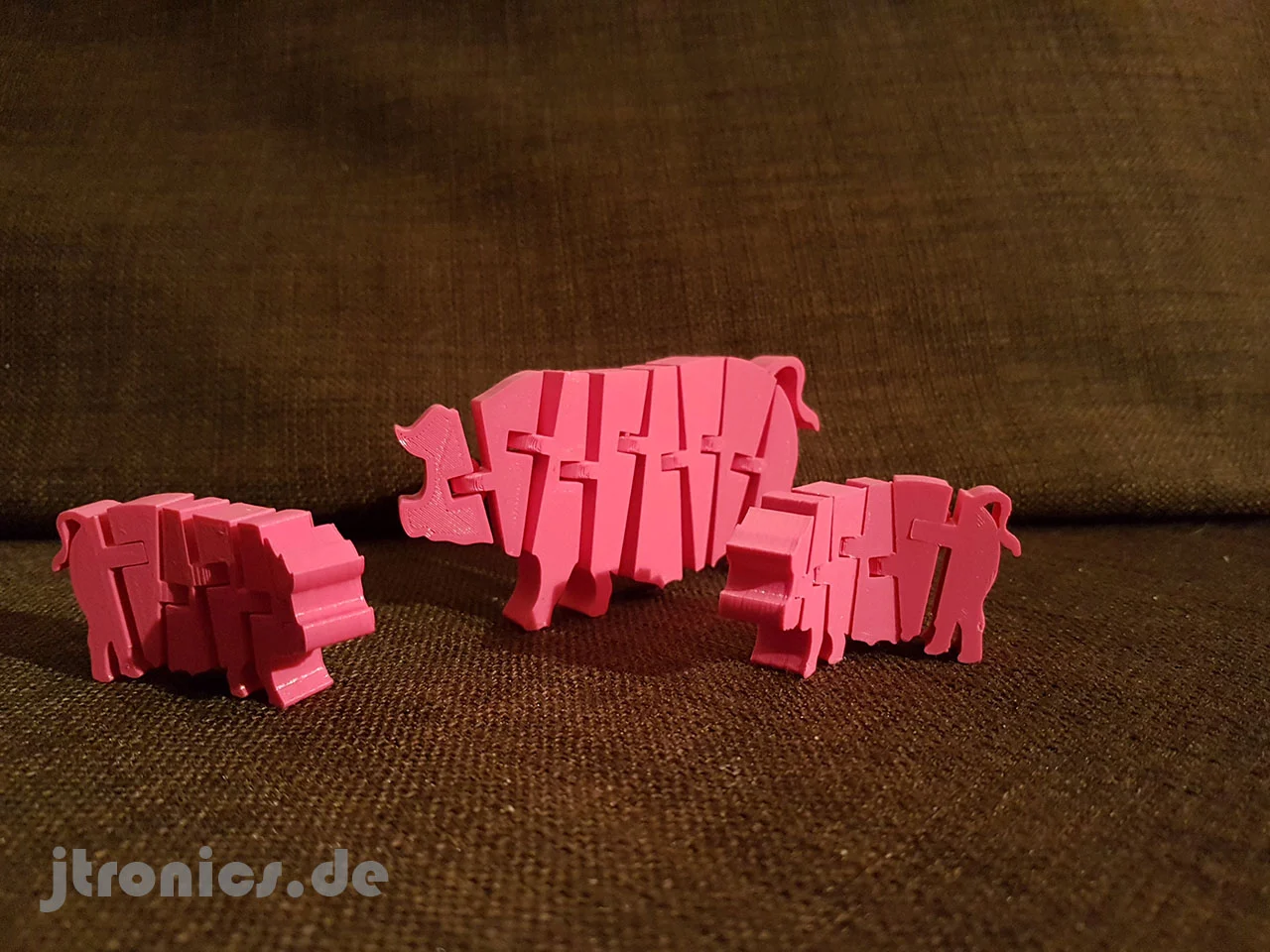 Flexi Articulated Piglet Child Pig
