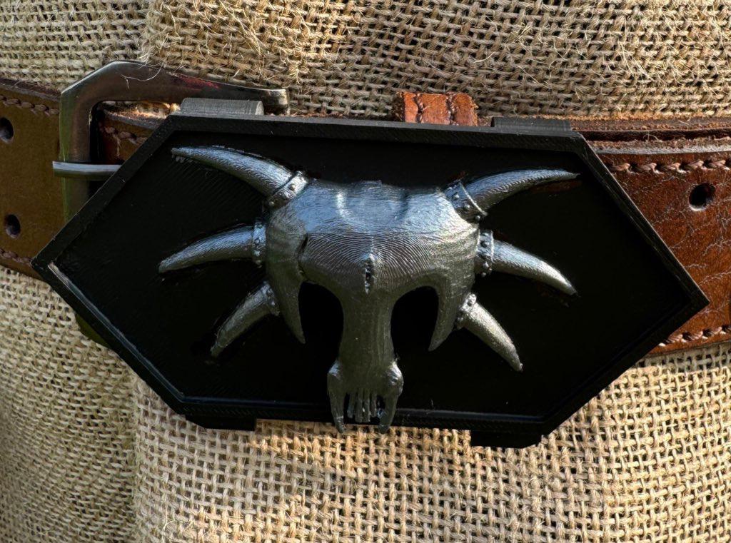 Gothic 1 Sleeper Belt Buckle
