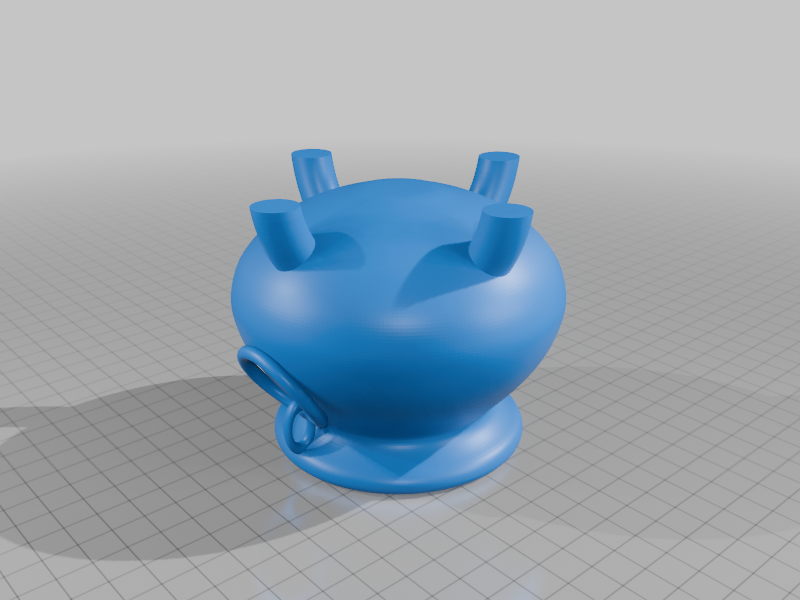 Cauldron and lid