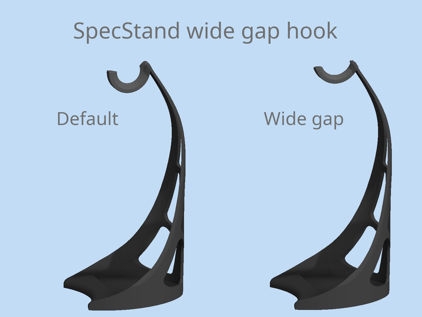 SpecStand wide gap hook