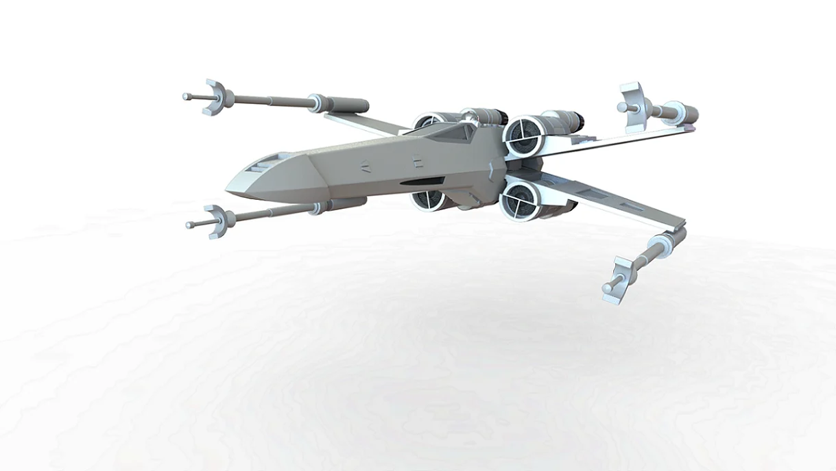 X-Wing Fighter w/working x-wing
