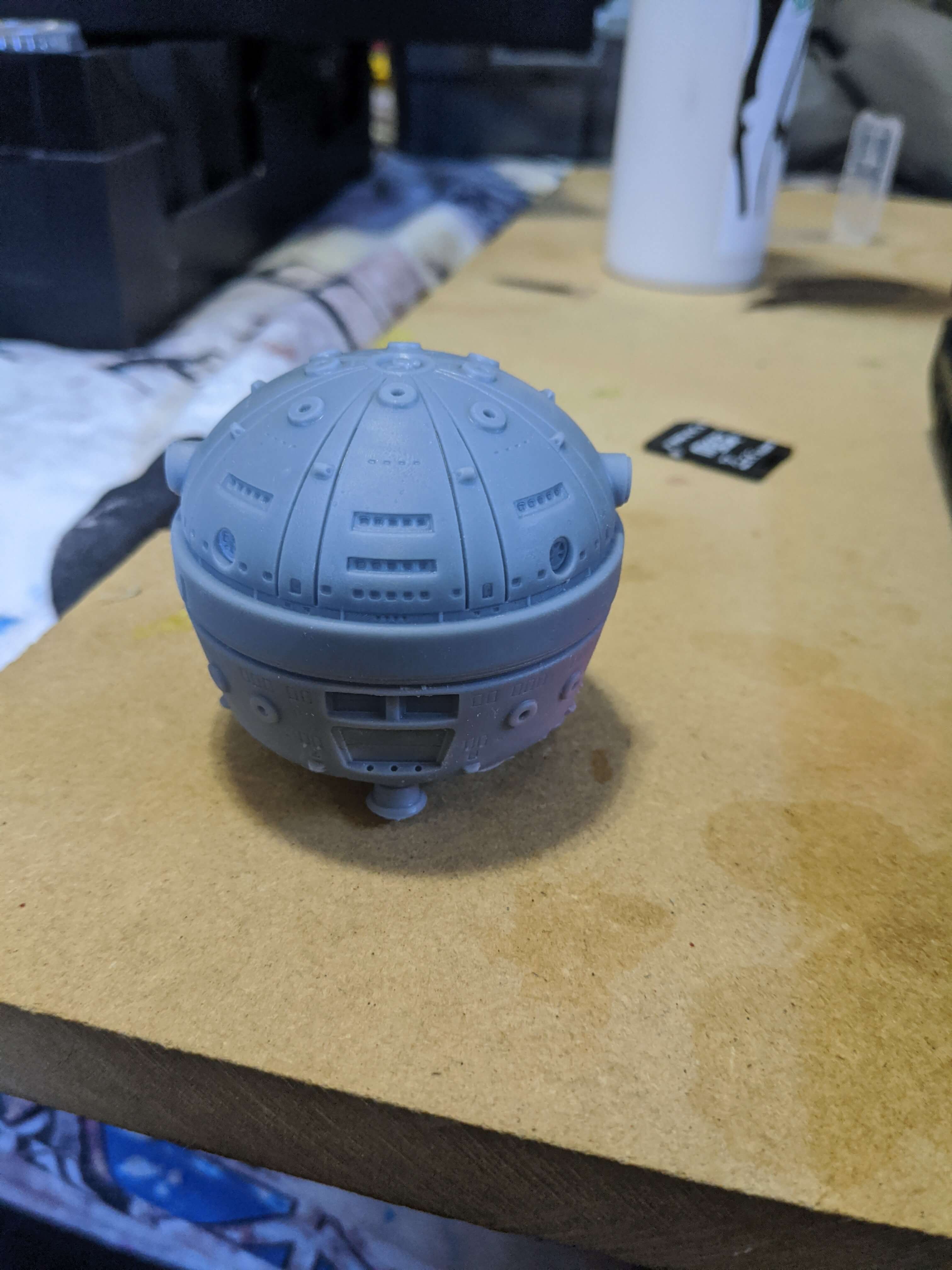 Interrupter Dropship - Mech and Map Scale