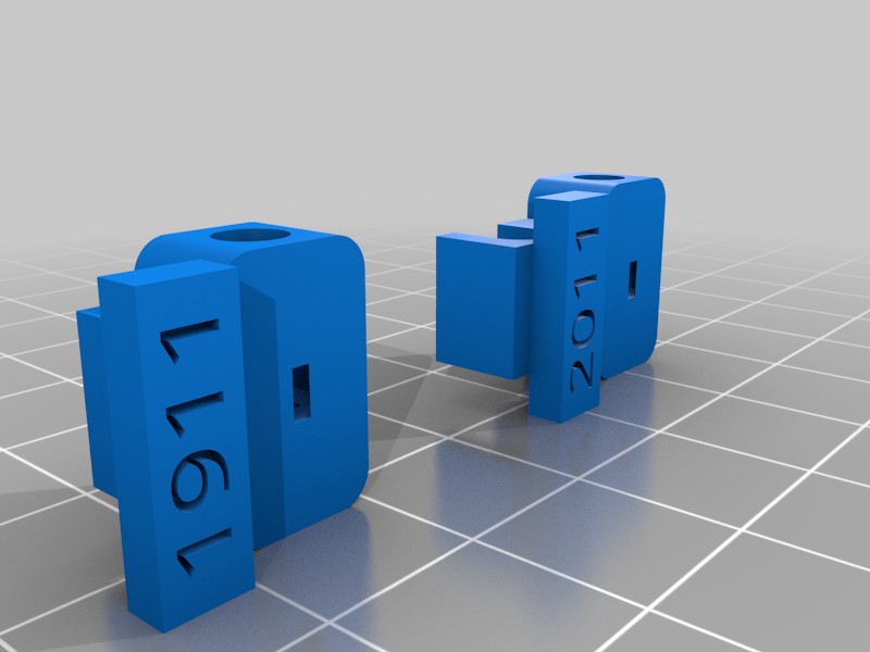TLR-1 (HL) rail keys for 1911 & 2011