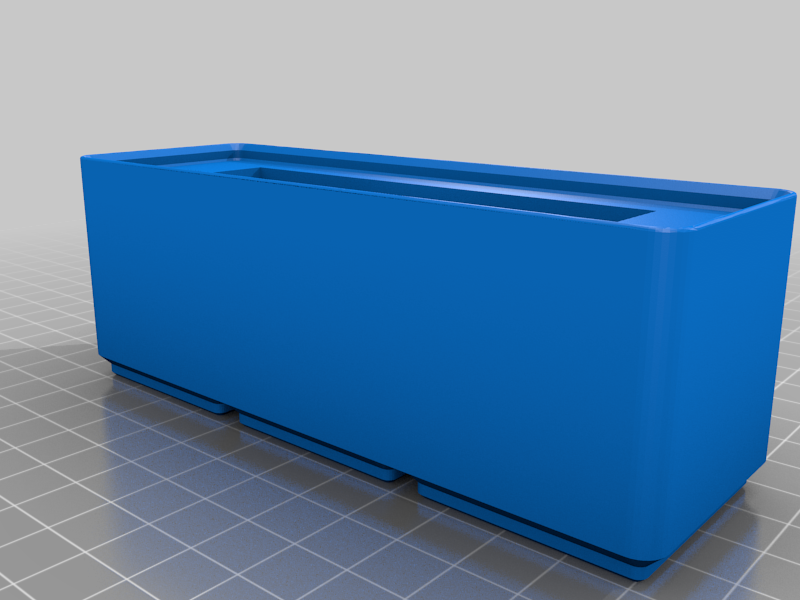 Gridfinity 1x3 holder for Temu digital scale