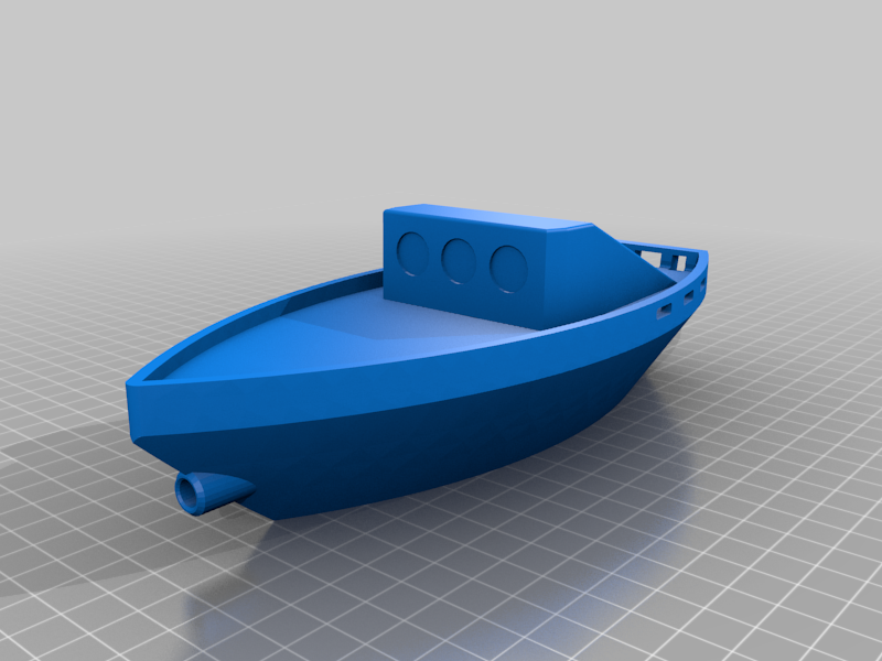 Unsinkable toy boat