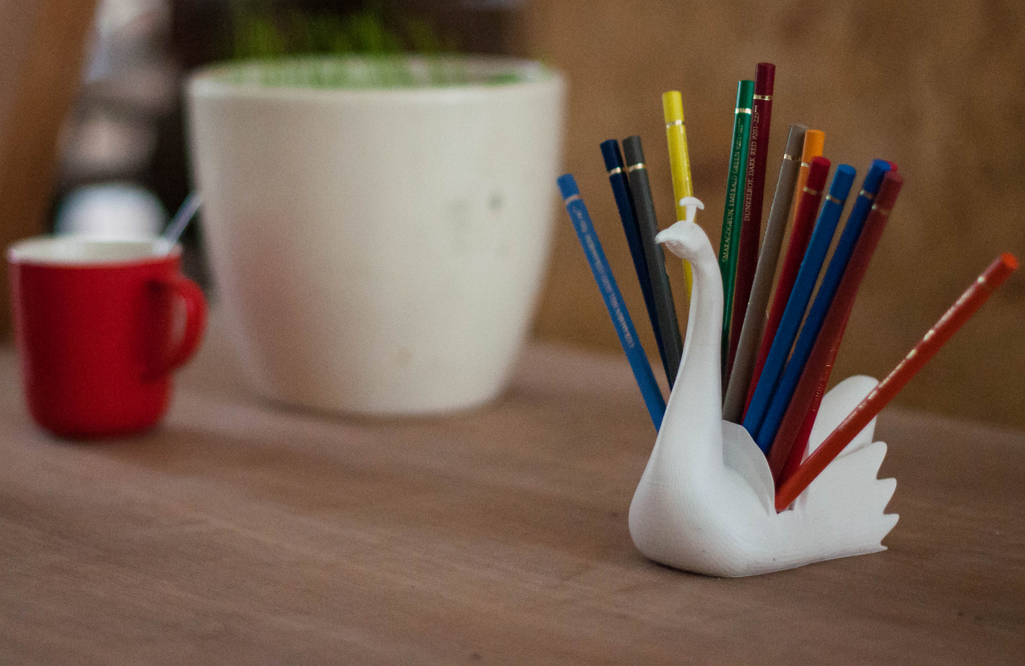 Peacock holder